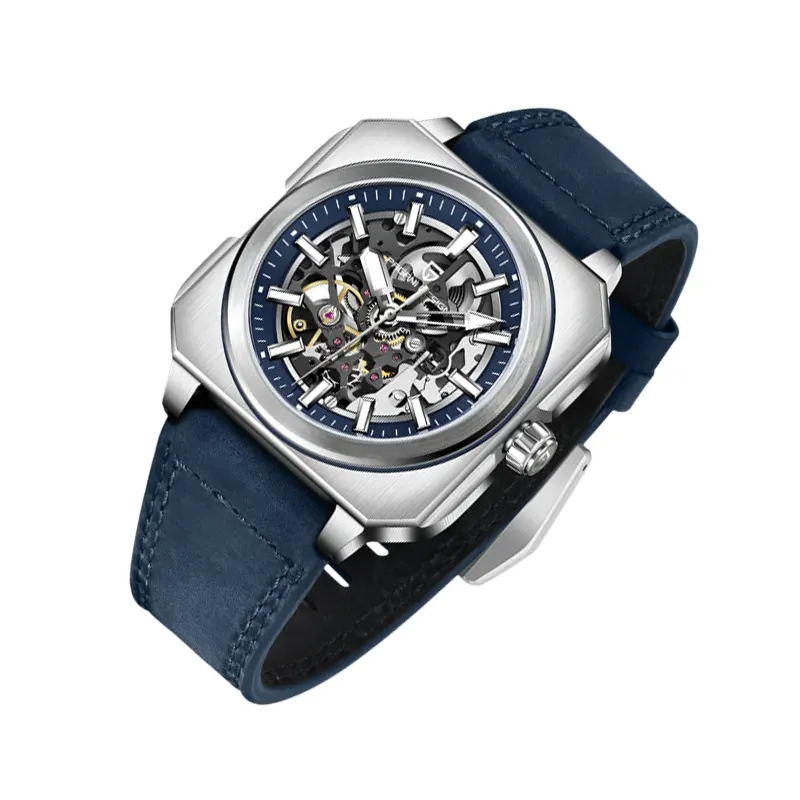 Pagani Design Skeleton Square Dial Automatic Men's Watch- PD-1791
